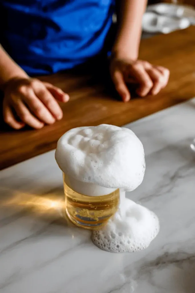 Baking Soda + Vinegar Reaction