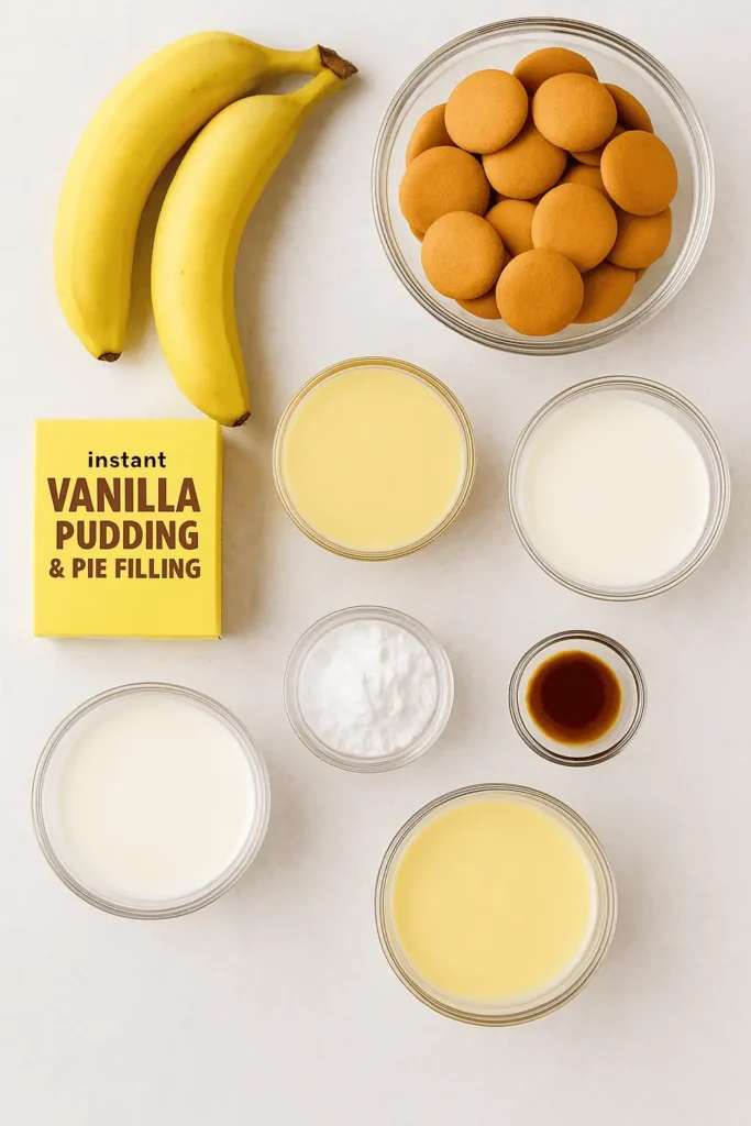 Shot of the pudding mix being whisked in a large clear bowl. Hands visible, showing the action, with ingredients around the bowl. Bright, airy lighting.