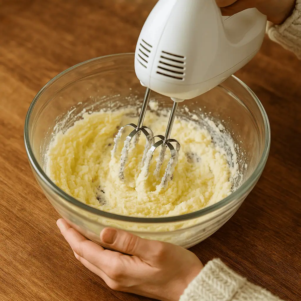 In a bowl, whisk flour, cocoa, baking powder, salt, and espresso powder.