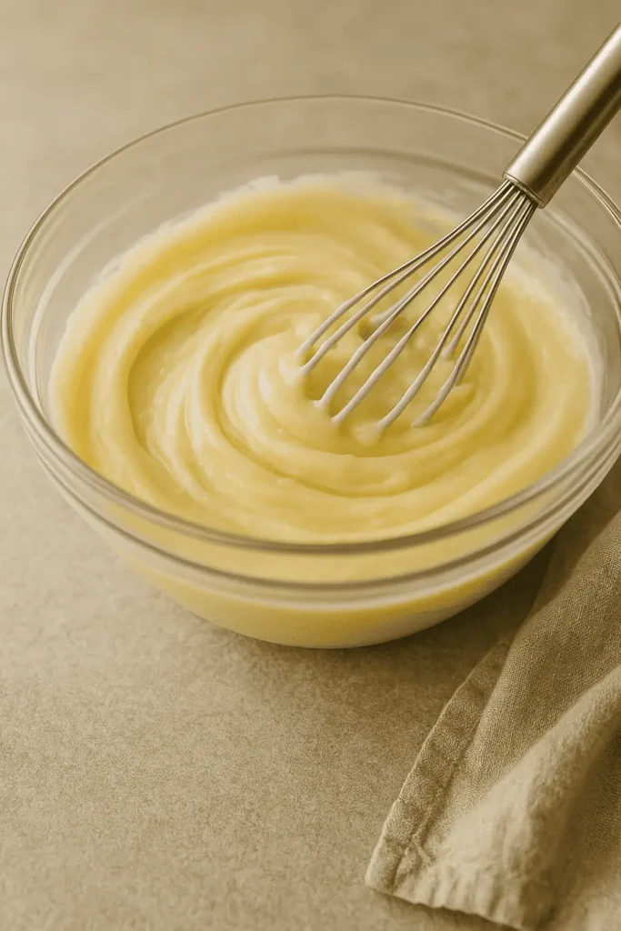 Prepare Pastry Cream: Heat milk in a saucepan until steaming. In a bowl, whisk sugar, cornstarch, salt, and egg yolks. Slowly whisk in hot milk. Return to pan and cook over medium heat until thick. Stir in butter and vanilla. Chill completely.