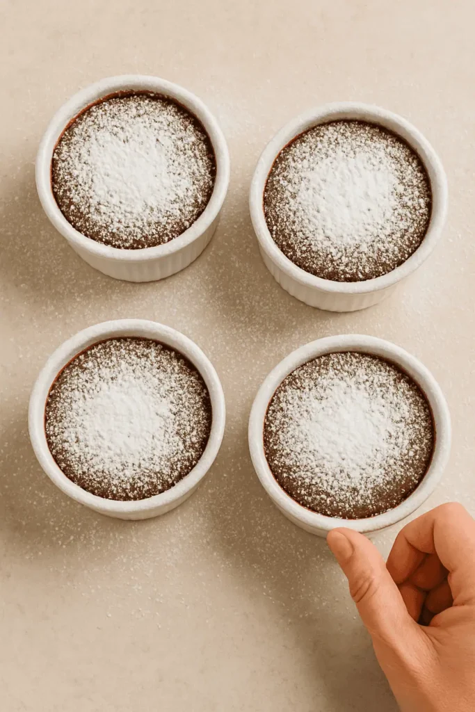 Bake: Pop them into the oven and bake for 12-14 minutes, until puffed and set but still a bit wobbly in the center.