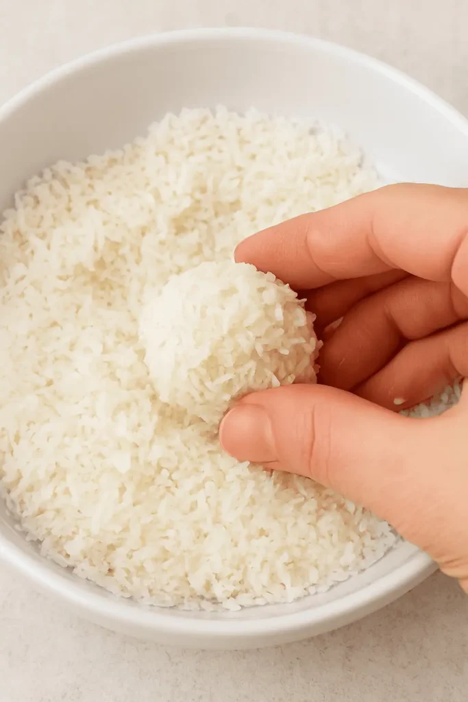Roll each ball in extra shredded coconut for a snowy finish.