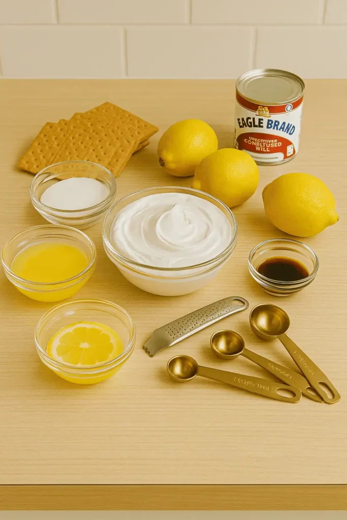 No-Bake Lemon Pie