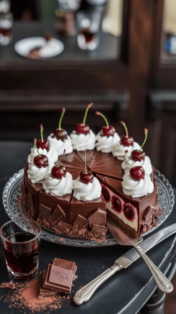 Black Forest Cheesecake