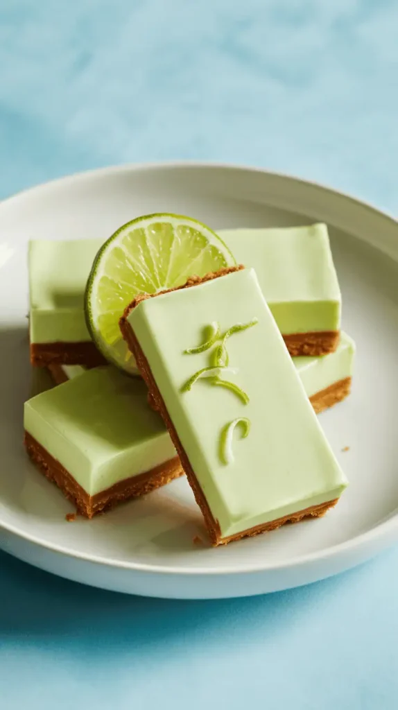 Frozen Key Lime Pie Bars
