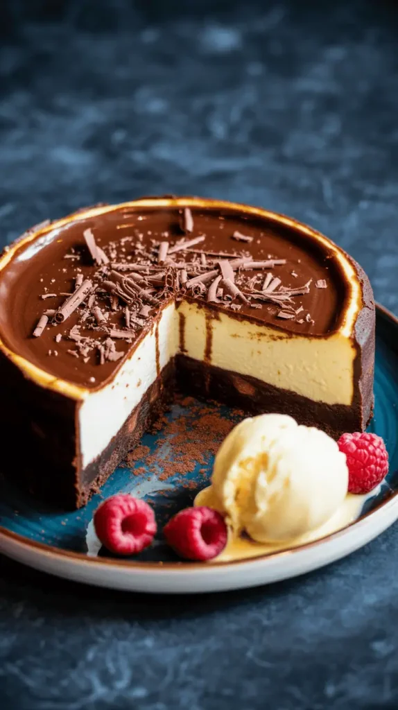 Brownie Bottom Cheesecake