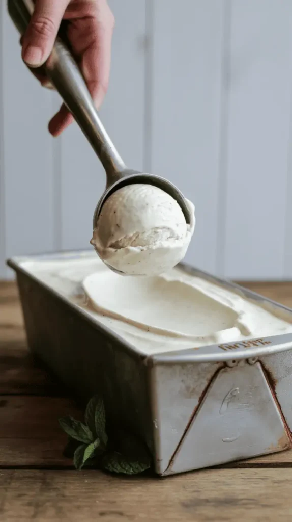 No-Churn Vanilla Ice Cream