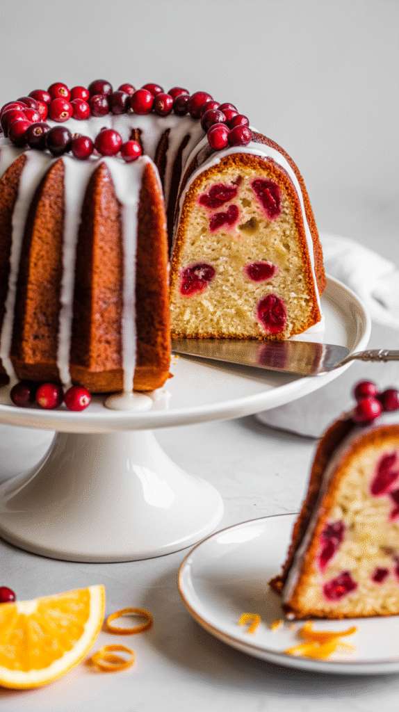 Cranberry Orange Cake