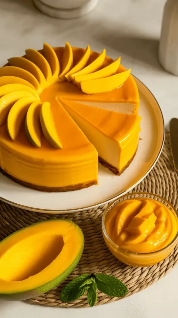 Mango Cheesecake