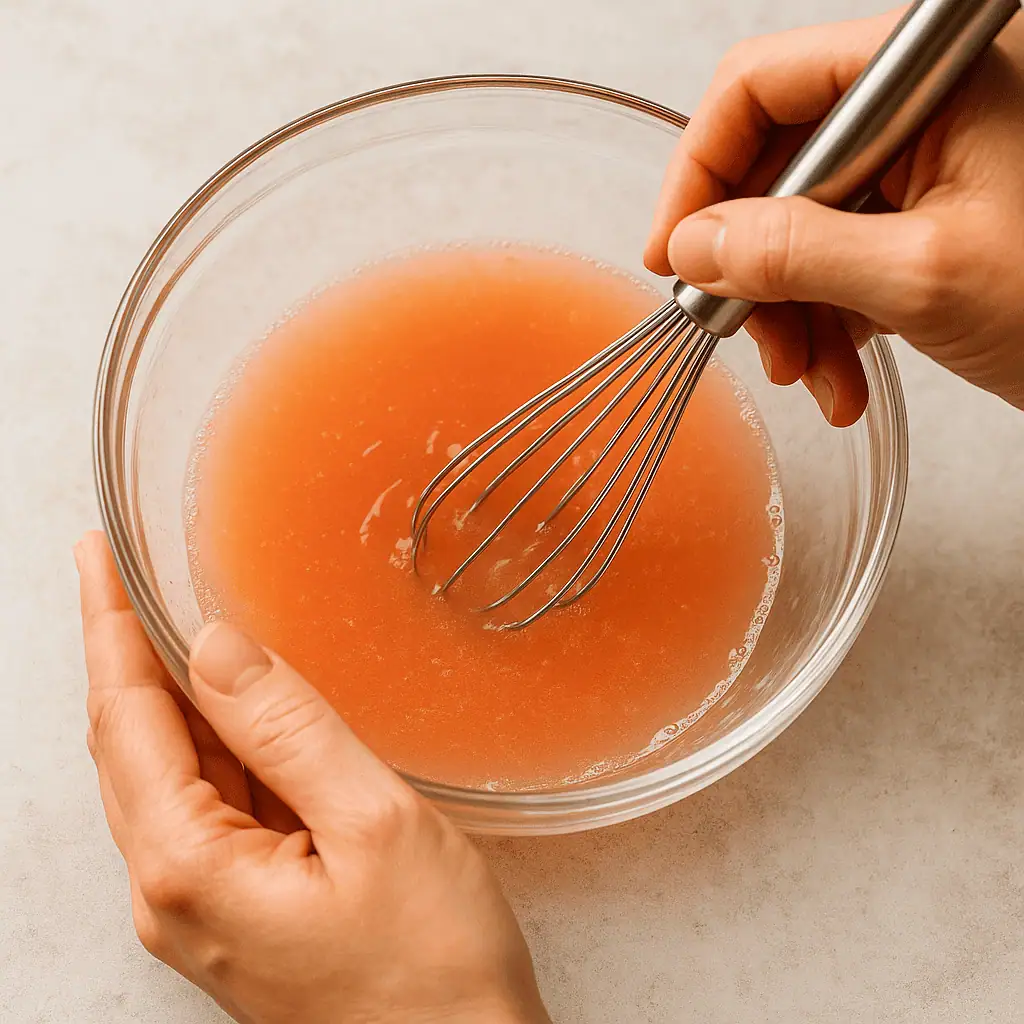Mix: In a bowl or measuring cup, stir together the grapefruit juice, simple syrup, lemon juice, and Campari or prosecco if using.