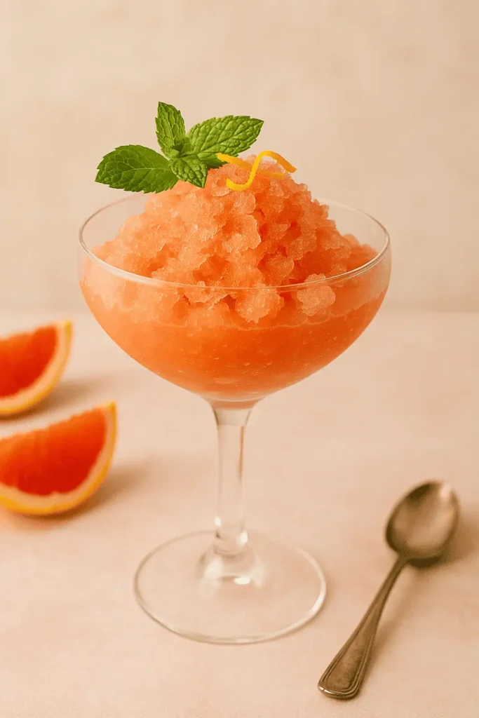 Serve: Spoon into chilled glasses and garnish with mint or citrus zest if you’re feeling fancy!