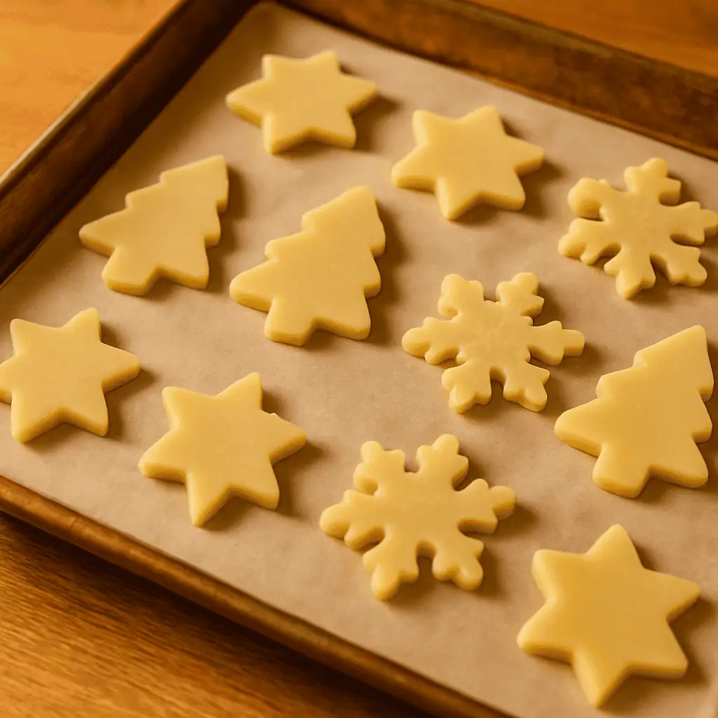 7️⃣ Bake for 8–10 minutes, until edges are just barely golden. Cool completely before icing.