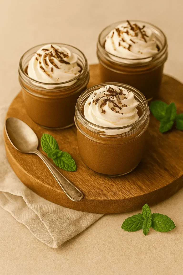 🍫 Dreamy Chocolate Mousse Cups (No-Bake, Ultra Creamy!)