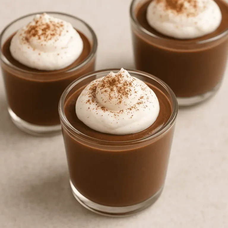 🍫 Chocolate Pudding: Silky, Rich, and Totally Comforting