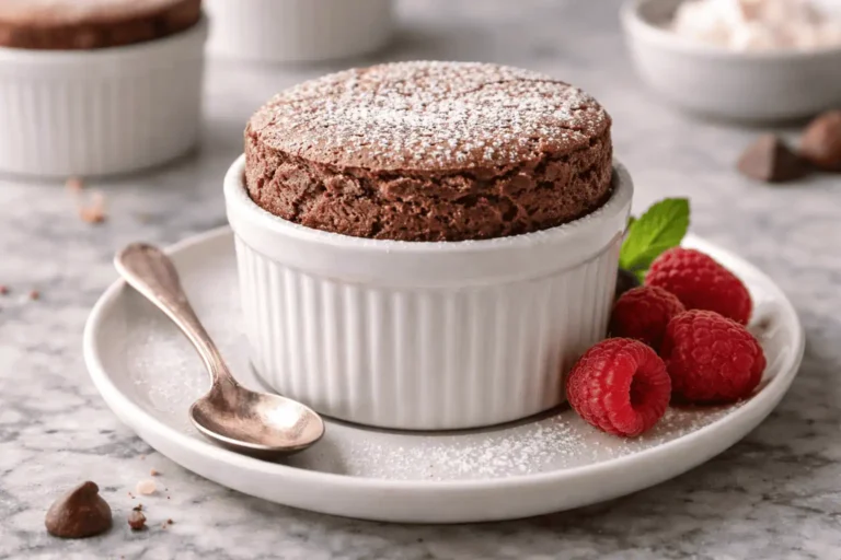 🍫 Chocolate Soufflé: The Elegant Showstopper Dessert