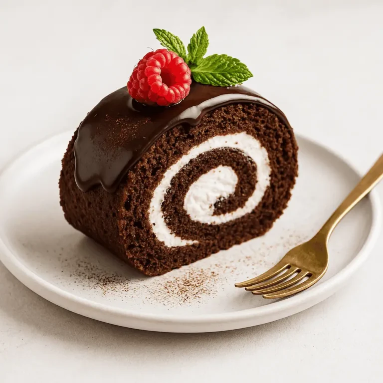 Chocolate Swiss Roll: A Light, Luscious Cocoa Delight!