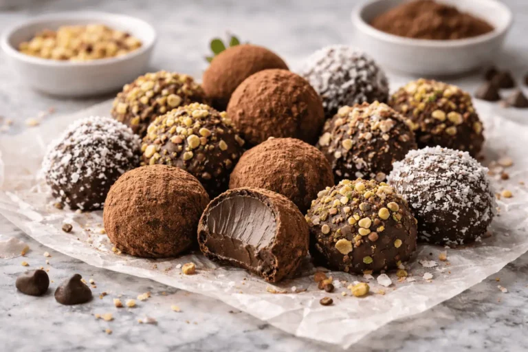 The Easiest Gourmet Chocolate Truffles Ever