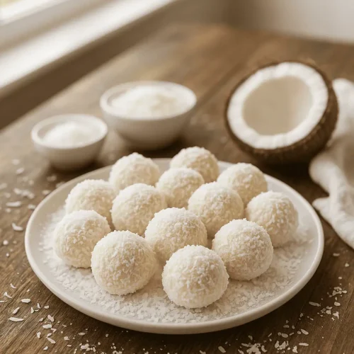 No-Bake Coconut Balls