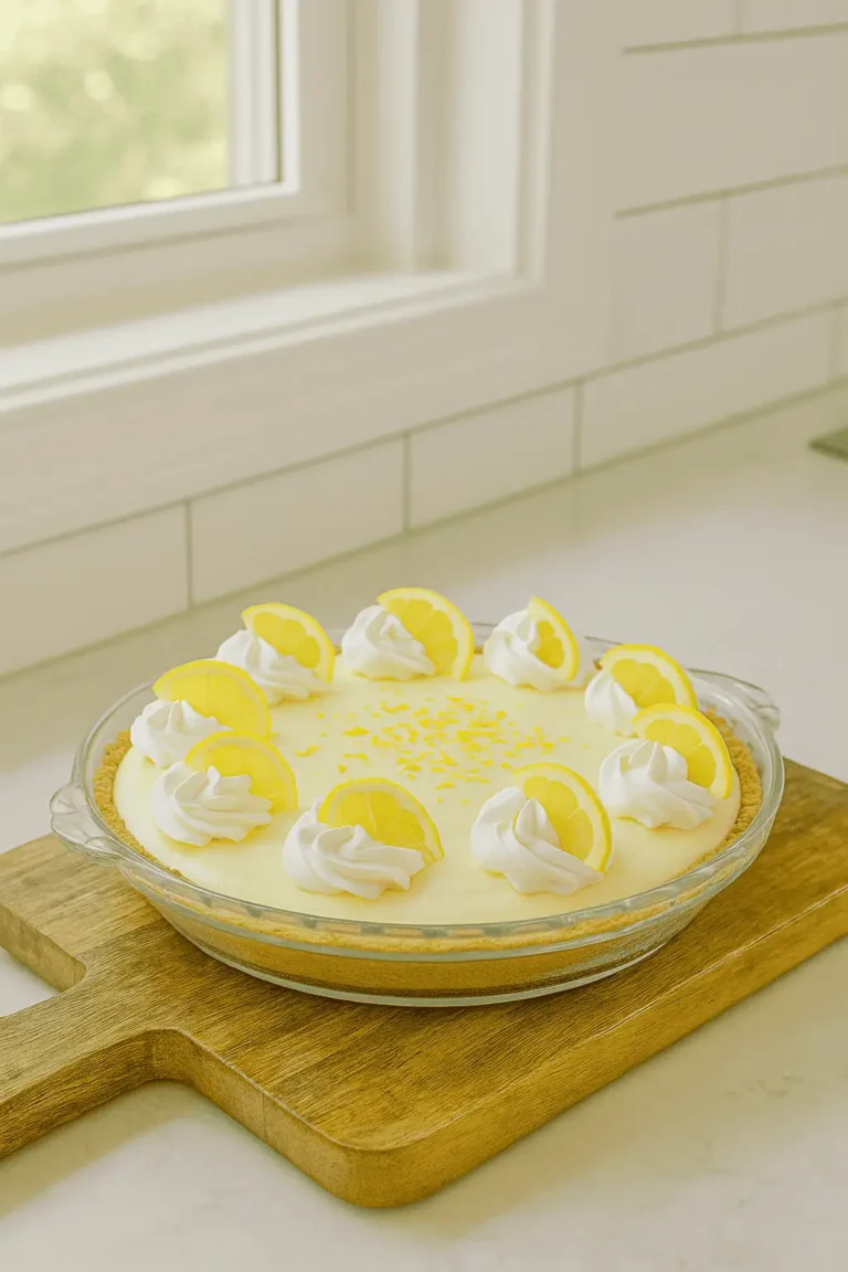 No-Bake Lemon Pie