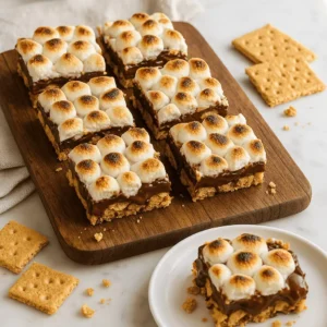 No-Bake S'mores Bars