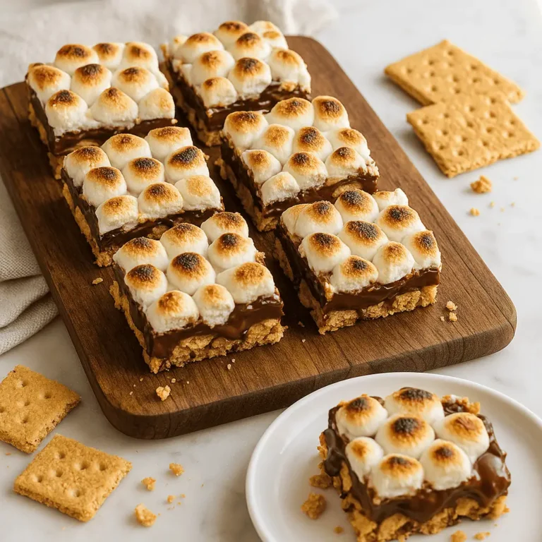 No-Bake S'mores Bars