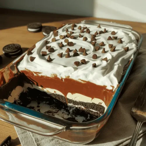 No-Bake Chocolate Lasagna