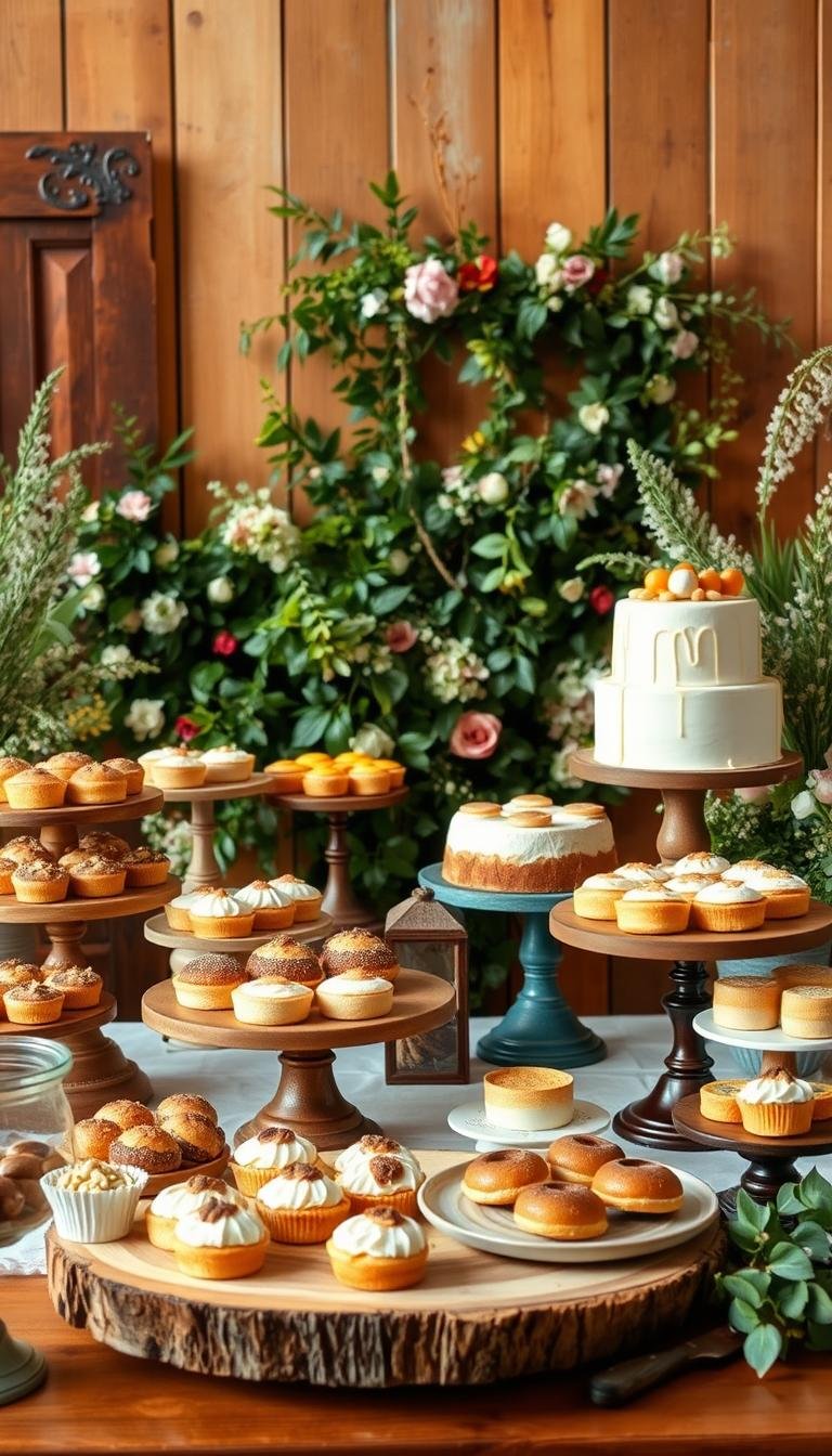 dessert table color theme