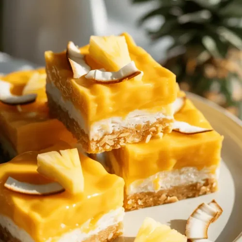 Pineapple Coconut Bars