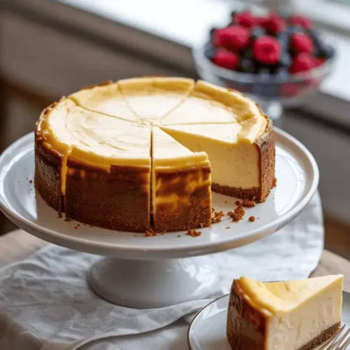 Classic New York Cheesecake
