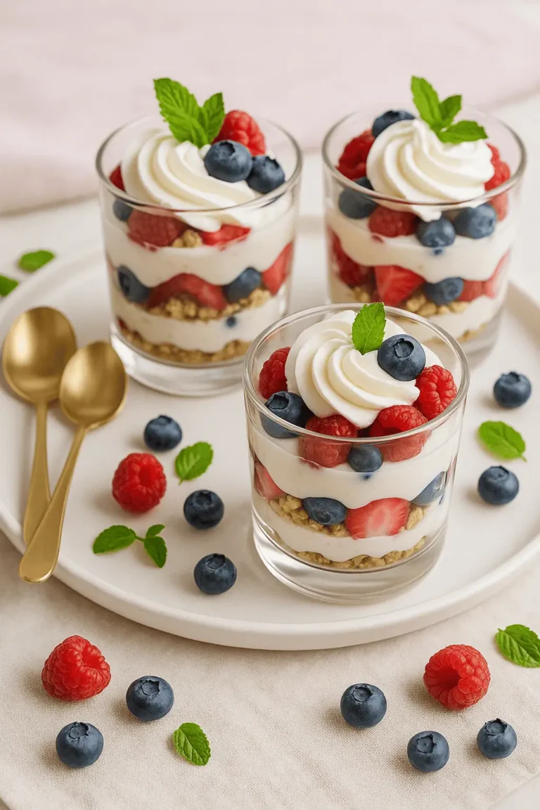 Berry Bliss Parfaits (5-Minute Summer Magic!)