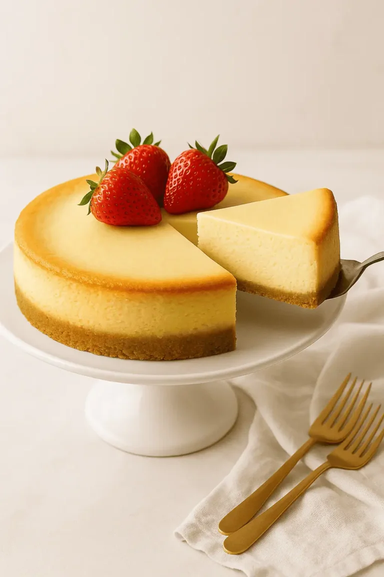 🍰 Classic New York Cheesecake (That Actually Lives Up to the Hype!)