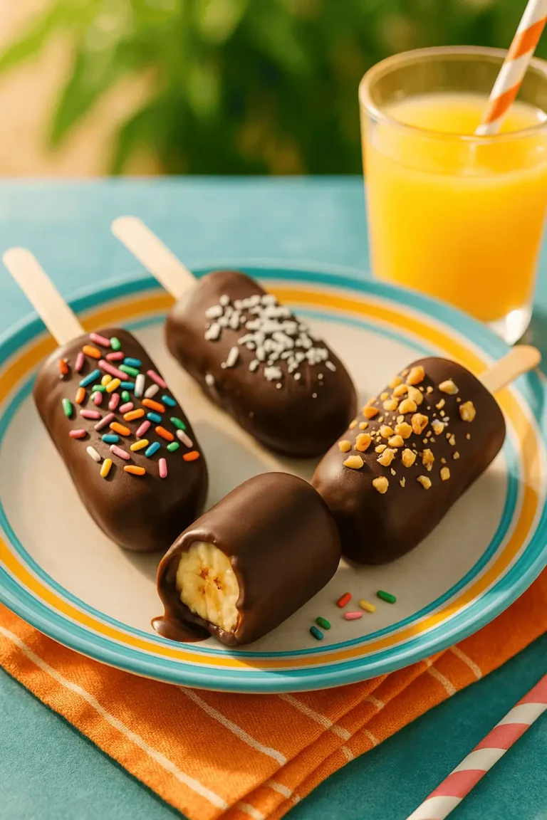 π Choco-Banana Pops: The Frozen Treat That Screams Summer Fun π«