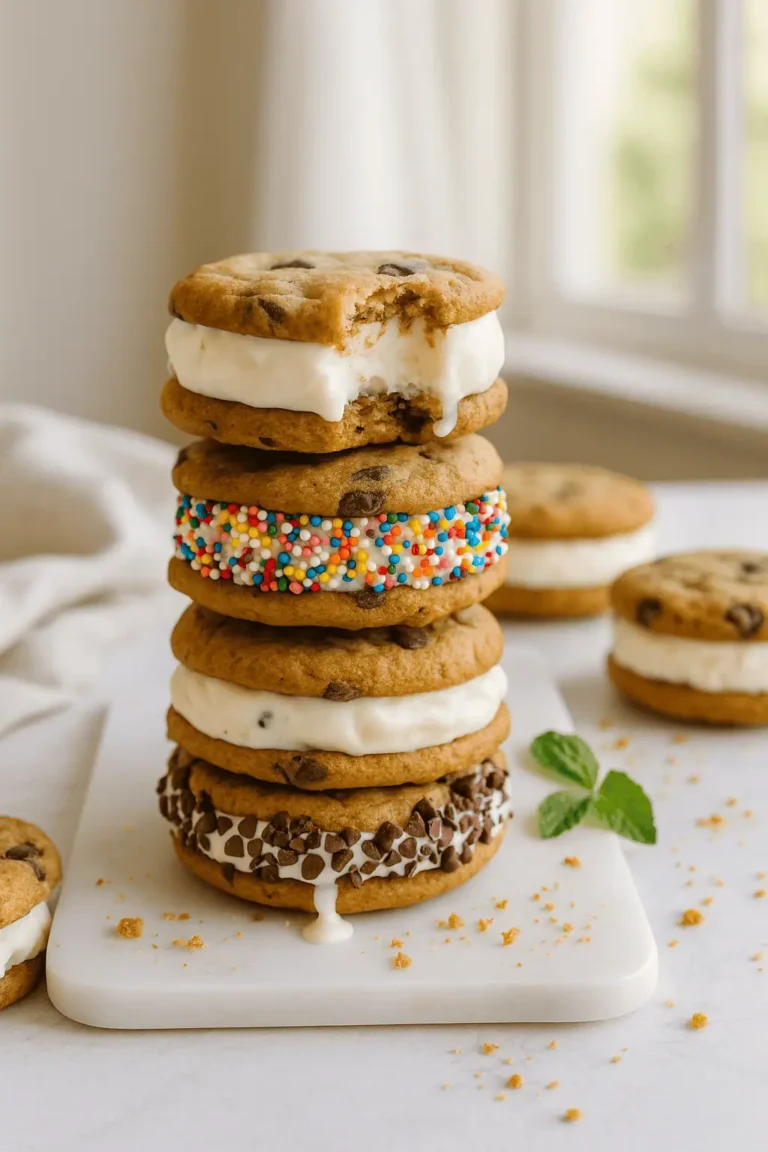 Homemade Ice Cream Sandwiches (The Ultimate Summer Win!)