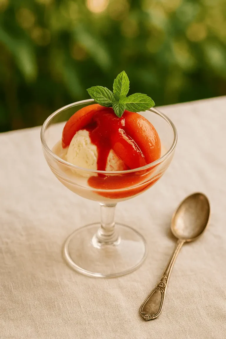Peach Melba Revival: A Fancy, Fruity Dessert You Need This Summer