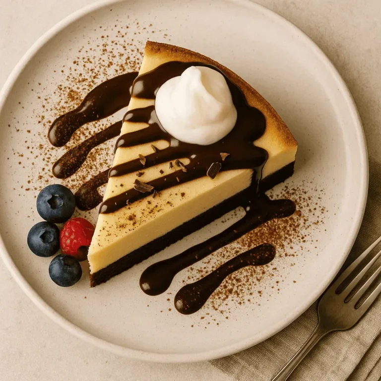 🍫 Brownie Bottom Cheesecake (Two Desserts, One Pan!) 🍰