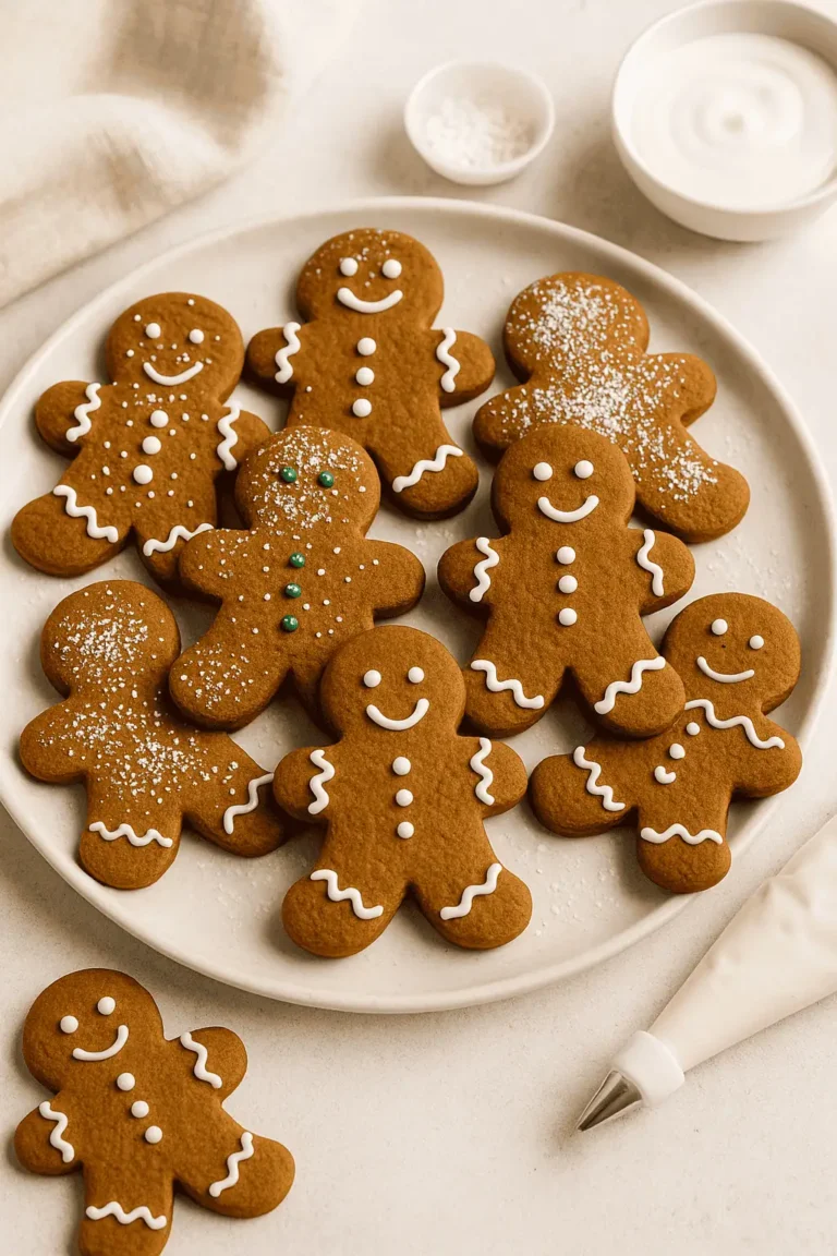 Classic Soft & Spicy Gingerbread Cookies