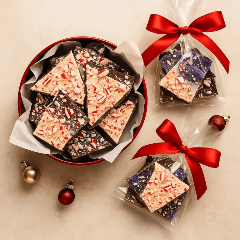 🎄🍫 The Easiest (and Prettiest!) Peppermint Bark Ever 🍫🎄