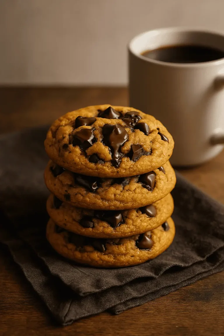 🍪 Soft & Chewy Pumpkin Chocolate Chip Cookies (That Actually Stay Chewy!)