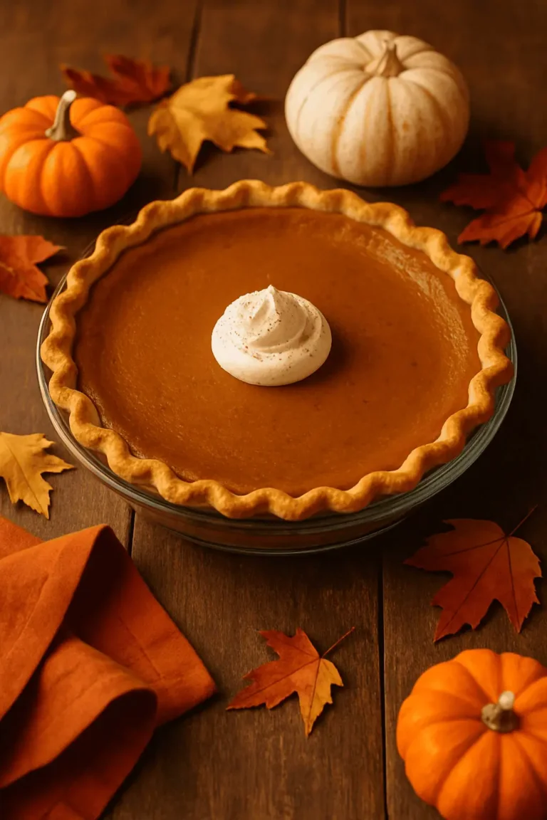 🥧🍂 Perfectly Spiced Pumpkin Pie (Like Grandma Made, But Better) 🍂🥧