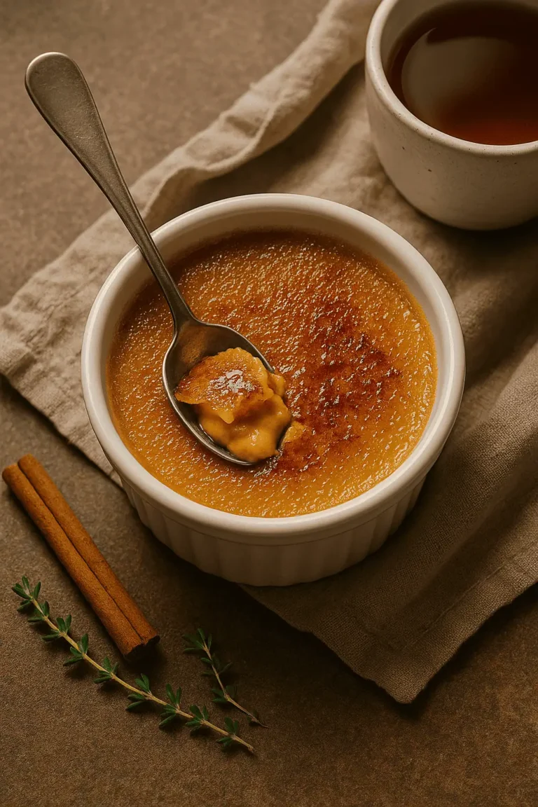 Pumpkin Crรจme Brรปlรฉe: The Cozy Classic With a Crackly Twist