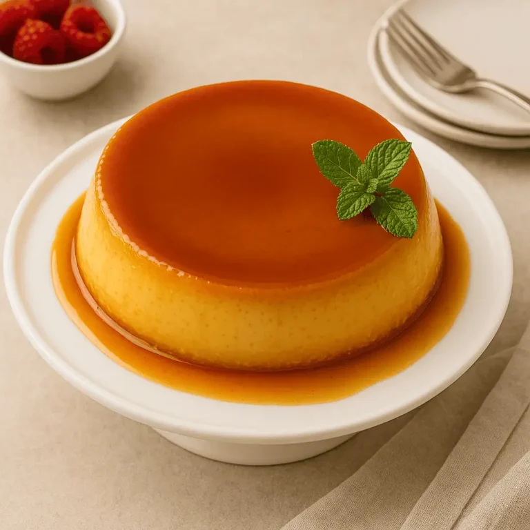 ✨ Irresistibly Silky Classic Caramel Flan ✨