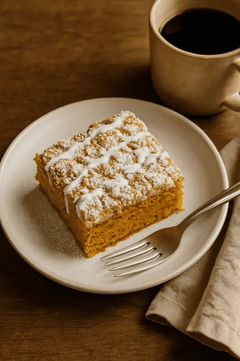 🍰 Pumpkin Crumb Cake (Cozy Fall Baking at Its Best)