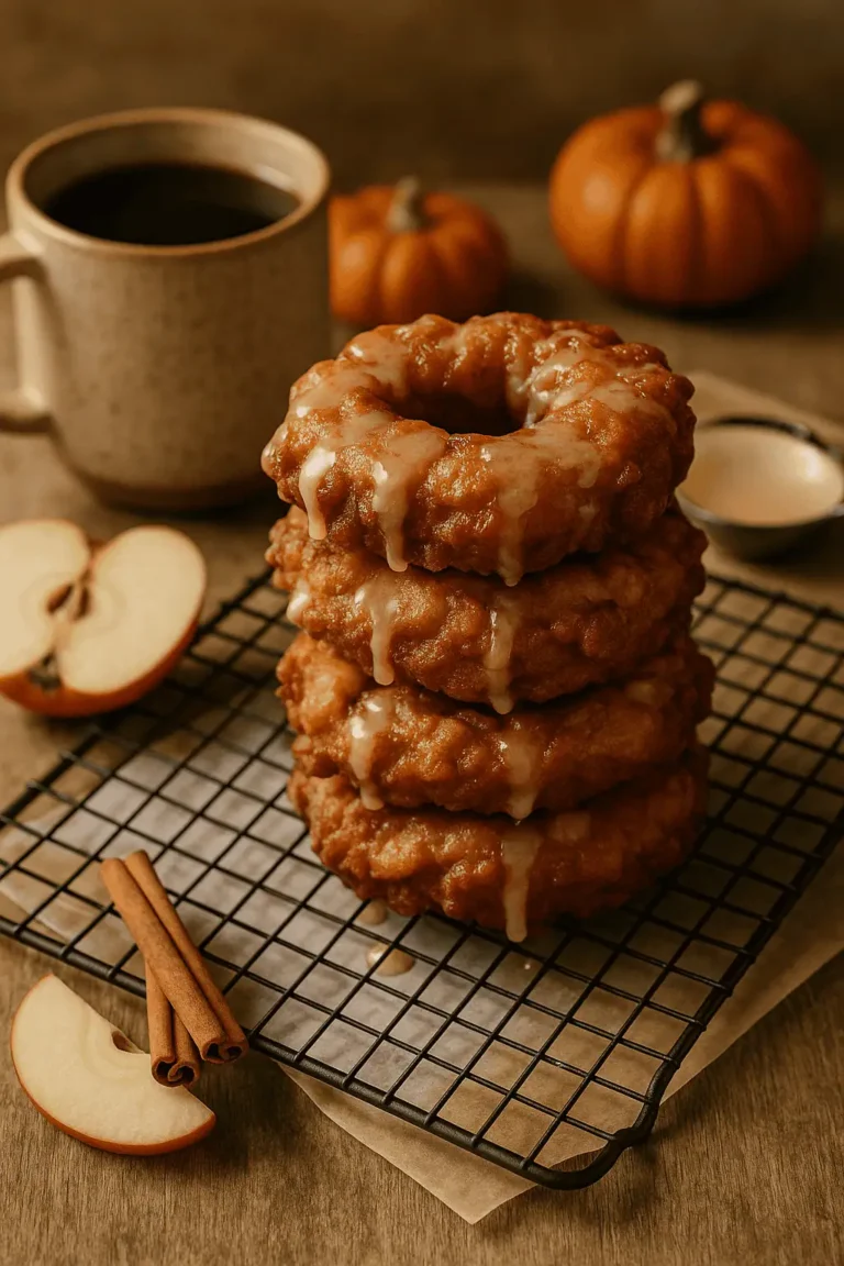 Glazed Apple Fritters (Crispy, Puffy, and Totally Irresistible)