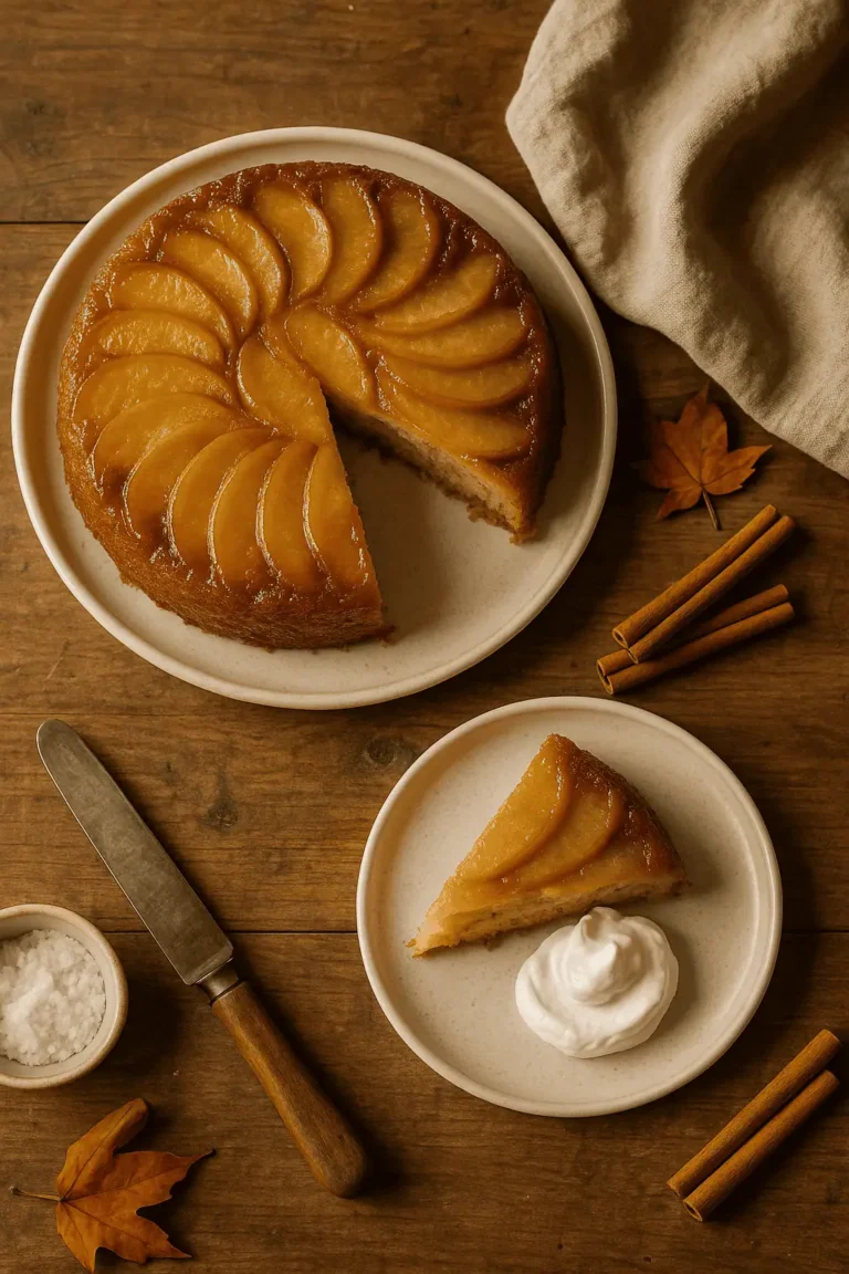 Apple Upside-Down Cake (Caramelized & Cozy!)