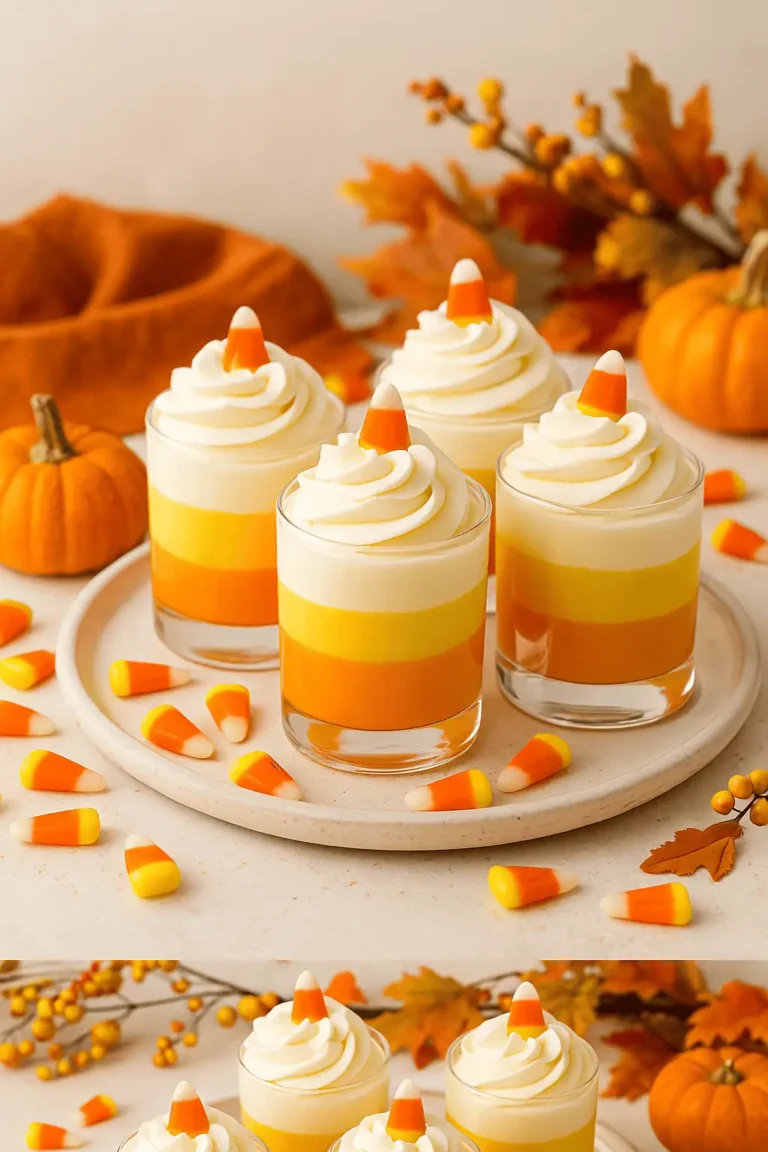 Candy Corn Parfaits (A No-Bake Fall Favorite!)