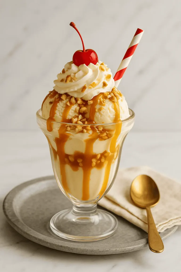 Caramel Ice Cream Sundaes (Classic, Creamy, Irresistible)