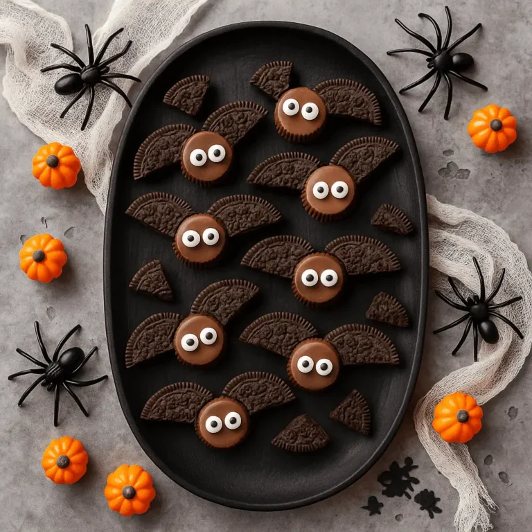 Spooky Oreo Bats